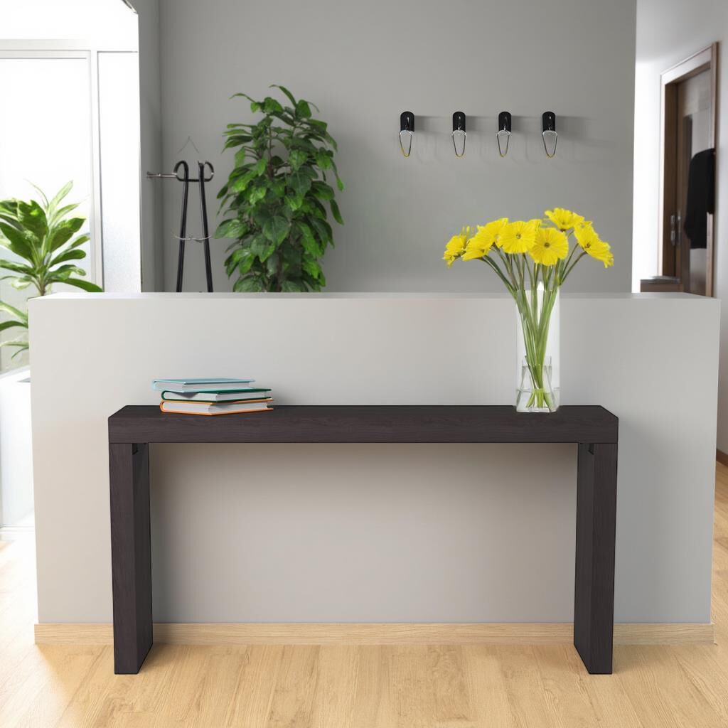 Jennifer 58 inch Black Console Table